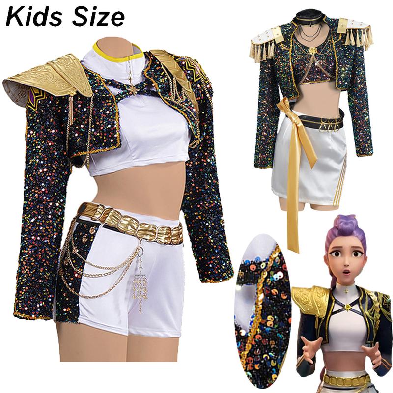 Kpop Demon Costume Sparkle Set